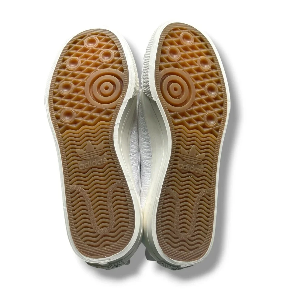 Adidas Originals Nizza RF White Canvas Low Top Sneakers EF1883 Kids 6/Womens 8